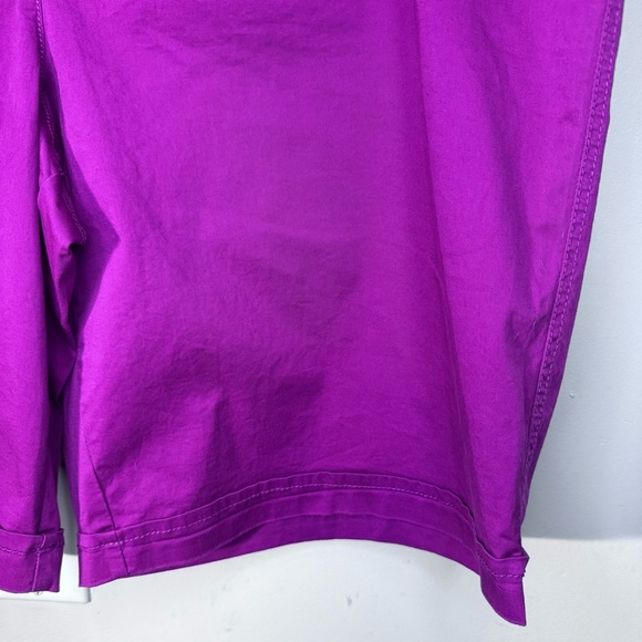 Pennington's Savvy Fit Pink Bermuda Pull on Shorts Size 24 NWT - Picture 3 of 6